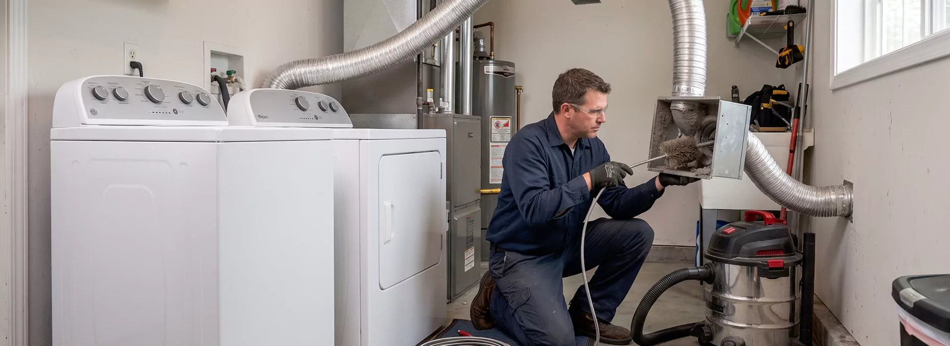 Dryer Vent Booster Fan Cleaning Baytown, TX