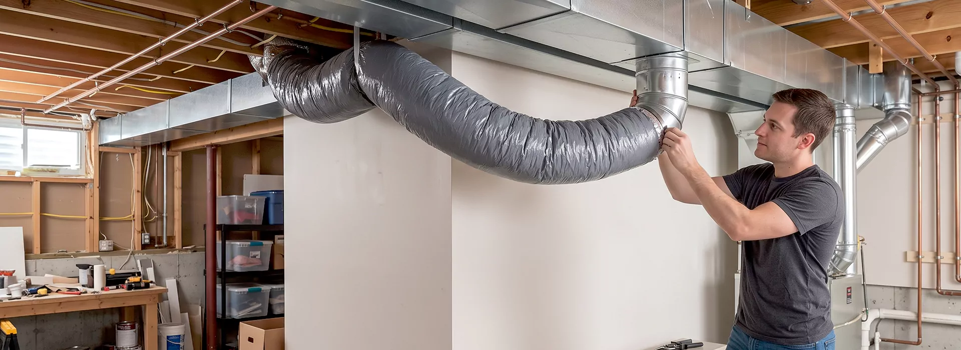Dryer Vent Hose Installation in Baytown, Texas