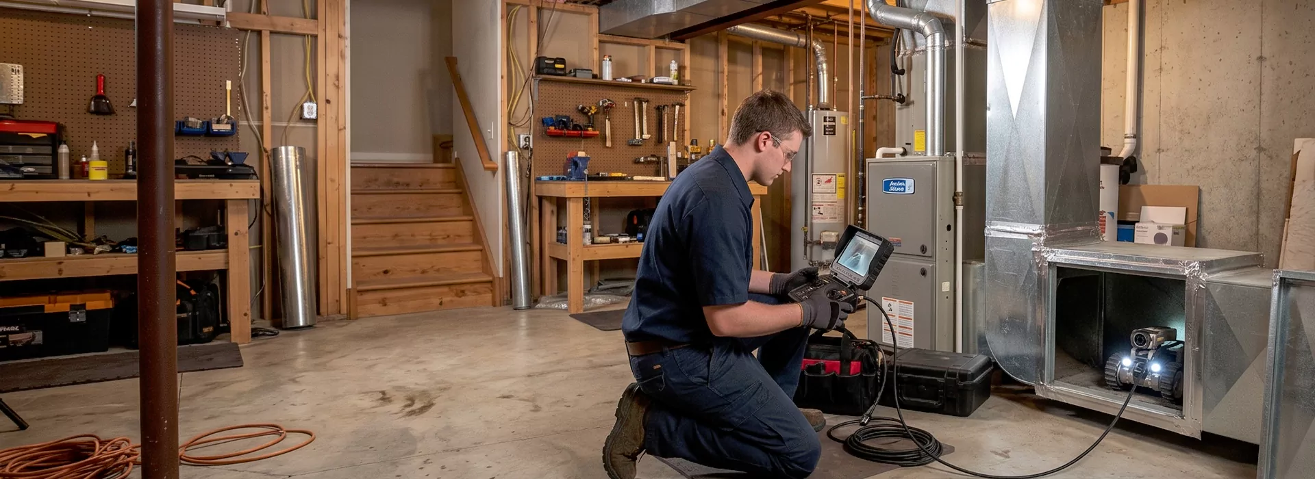 Robotic Duct Inspection Baytown, Texas