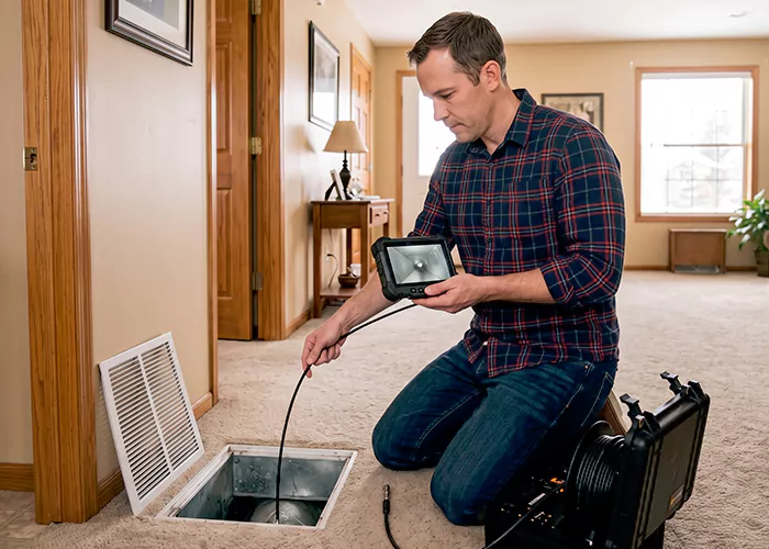 Certified Duct Camera Inspection Company in Baytown, TX