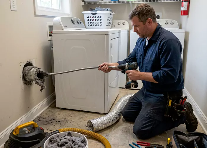 Proven Clogged Dryer Vent Repair Company in Baytown, TX