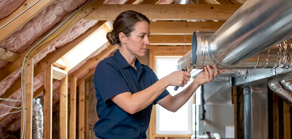 Dryer Vent Replacement in Baytown, TX