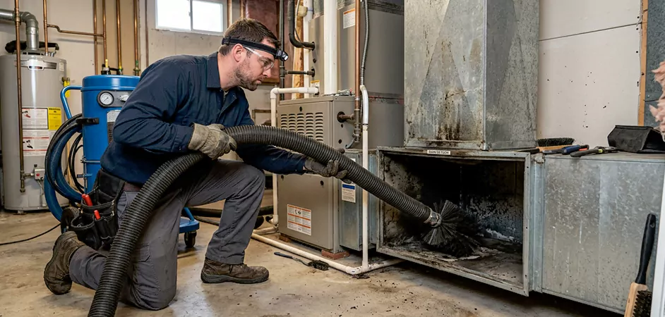 Smoke Odor Duct Cleaning in Baytown