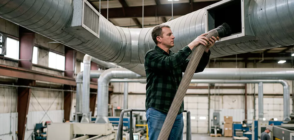 Post-Construction Duct Cleaning in Baytown