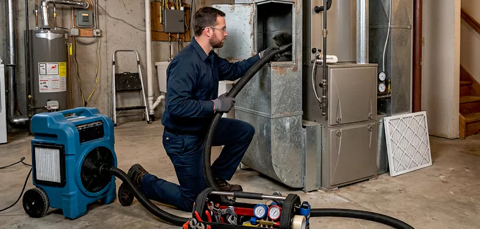 HVAC Tune Up and Duct Cleaning in Baytown