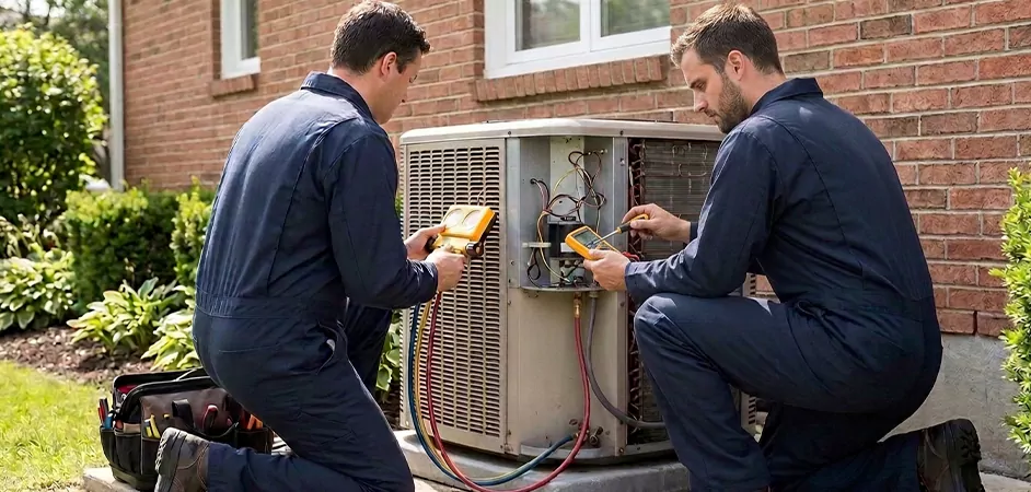 Heat Pump Inspection in Baytown