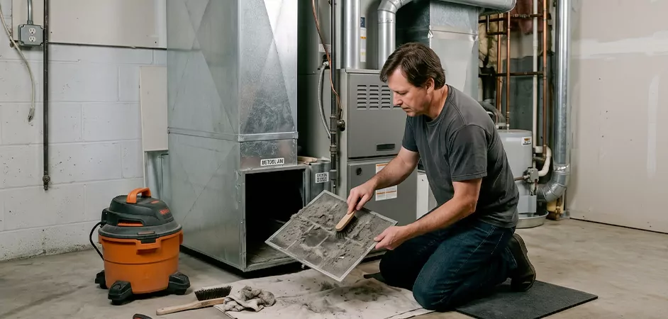 Dryer Lint Trap Maintenance in Baytown